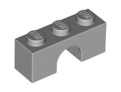 Arch 1 x 3, Light Bluish Gray (4490 / 4211497 / 4519971 / 4645397)