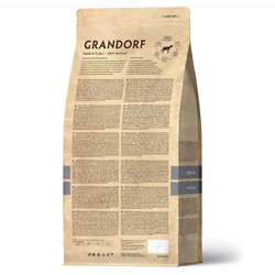 Grandorf (Грандорф) сухой корм для стерилизованных кошек и кастрированных котов Кролик с индейкой, 400 г