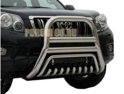 Защита переднего бампера d76/76 для Toyota Land Cruiser Prado 150 2009-2013