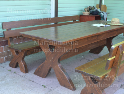 Столы, стулья, скамейки из дерева