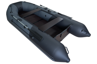 Моторная лодка Таймень NX 3200 слань-книжка киль графит/черный