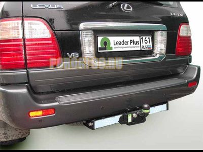 Фаркоп с нержавеющей пластиной Лидер-Плюс для Lexus LX-470/Toyota Land Cruiser 100 1998-2007
