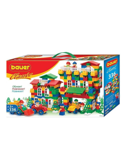 Детский развивающий конструктор Bauer Серии Сlassic 336 эл. 3+
