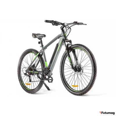 Велогибрид Eltreco Ultra LITE черно-зелёный