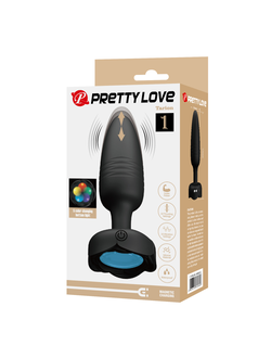 АНАЛЬНЫЙ ВИБРОСТИМУЛЯТОР С РОТАЦИЕЙ PRETTY LOVE