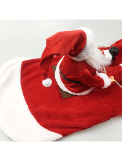 Костюм для собак Санта в упряжке