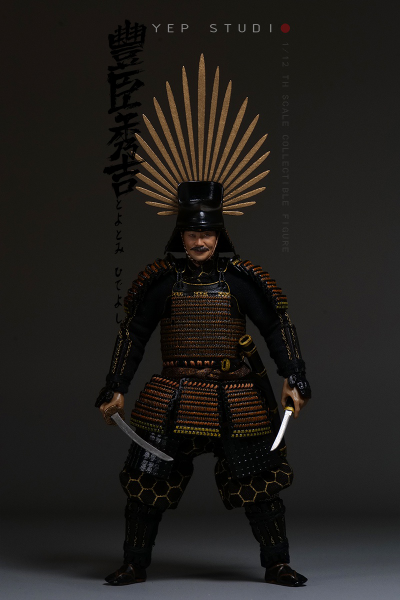 Самурай Тоётоми Хидееси - Коллекционная фигурка 1/12 SCALE Taiko Toyotomi Hideyoshi (NO.0009) - YepStudio