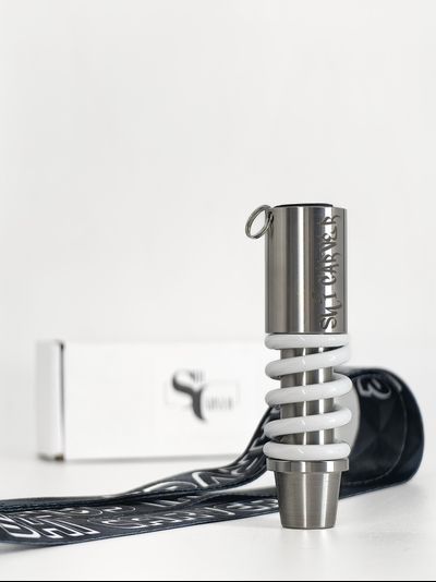 МУНДШТУК SPRING 2.0 WHITE С ЛЕНТОЙ