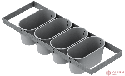 Форма хлебная 4Л7 овал с ручками