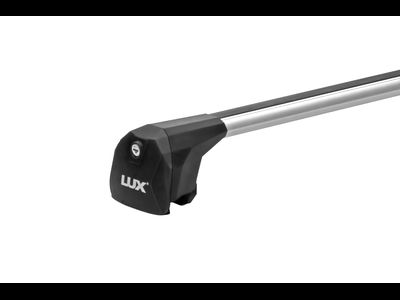 Багажная система БС6 LUX SCOUT серебристая на интегрированные рейлинги для Jaecoo J7 внедорожник 2023-