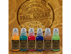 Paul Rogers Ink Set - "World Famous" (США 6 шт по 1 OZ - 30 мл)