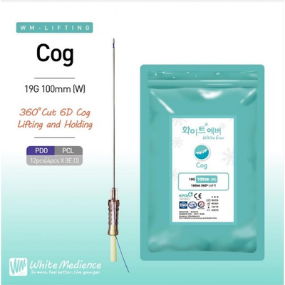 Мезонить стериальная White Ever COG WE Cog WL 19G/100/PCL