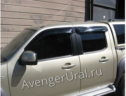 Дефлекторы боковых окон (ветровики)