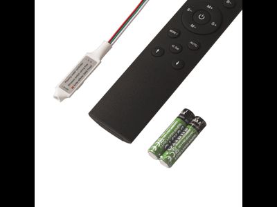 Контроллер беспроводной для одноцветной бегущей ленты SR-SPI-RF-SENS-2048Px-MONO (Seastar. 12-24V)