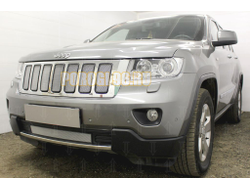 Защита радиатора Jeep Grand Cherokee IV (WK2) 2010-2013 chrome низ