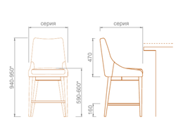 СТУЛ БАРНЫЙ TWIGGY купить в Севастополе