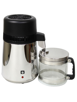 Дистиллятор лабораторный Stegler BL9900 (корпус нержавеющая сталь, стеклянная ёмкость)