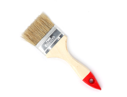 Кисть плоская  3/4" ( 20мм) с деревянной ручкой