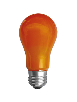 Цветная светодиодная лампа Ecola LED color 8w A55 220v E27 Orange