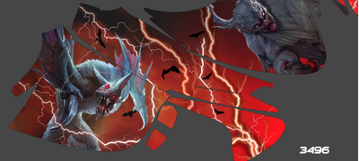 POLARIS RMK Dragon - 2006-2008 #3496