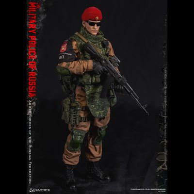 Боец военной полиции ВС РФ в Сирии - Коллекционная ФИГУРКА 1/6 Armed Forces of the Russian Federation - RUSSIAN MILITARY POLICE (78086) - DAMTOYS