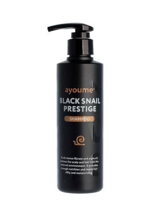 Шампунь для волос с муцином улитки Ayoume Black Snail Prestige Shampoo