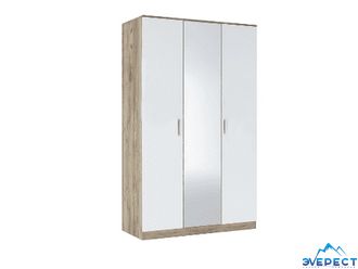 ШКАФ 3-Х СТВОРЧАТНЫЙ НОРВЕГИЯ (крафт), 1349*2216*583