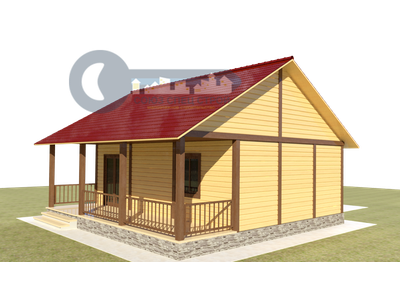 ДЖ-11 ГАБАРИТНЫЕ РАЗМЕРЫ: (6Х8М) 1 ЭТАЖ, ОБЩАЯ ПЛОЩАДЬ: 66,6М²