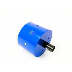 Биметаллическая коронка 190 мм глубина  100 мм и переходник на резьбу 1 1/4