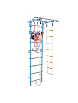 Шведская стенка Midzumi Niji Kabe Basketball Shield небесная лазурь