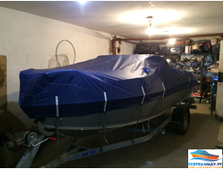 Тент на лодку ВОЛЖАНКА 49 FISH - 2017