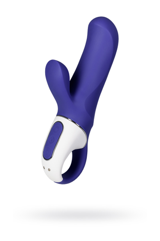 EE73-826-1017 НЕРЕАЛИСТИЧНЫЙ ВИБРАТОР SATISFYER VIBES MAGIC BUNNY, СИЛИКОН, ФИОЛЕТОВЫЙ, 17,7 СМ