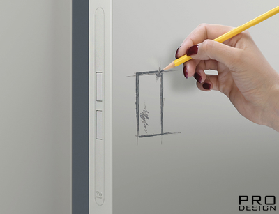 Замок AGB Touch & Close WC (матовый хром) B06502.50.78 (модификация 2)