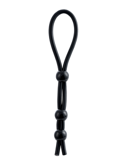 768020 Лассо на пенис A-toys с тремя бусинами