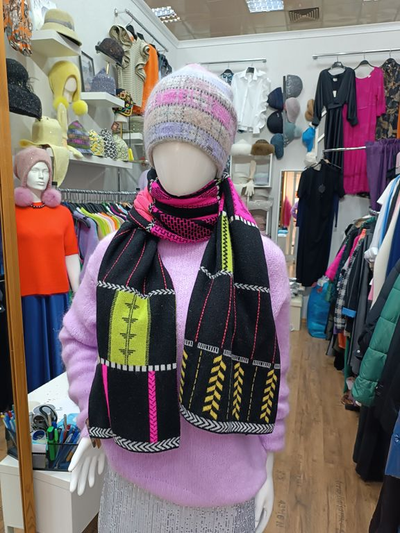 Шарф Vizio 1102 SSL палантин черный