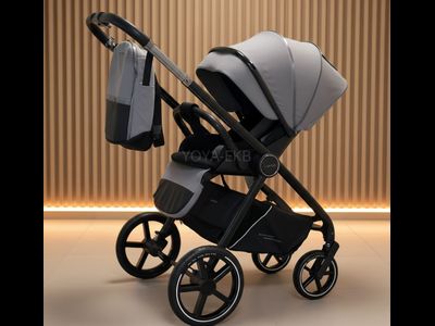 Детская коляска 3 в 1 Luxmom 812 Серый