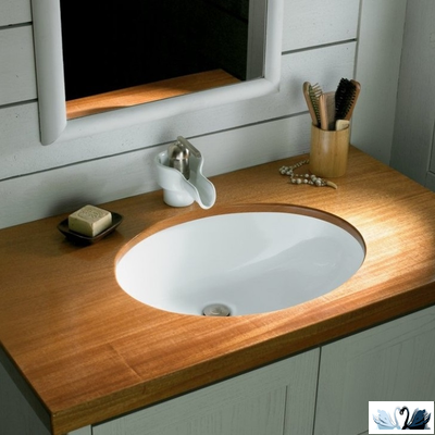 Раковина Creavit TP205 40 х 52 см, врезная снизу, TP205-00CB00E-0000