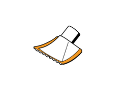 Насадка для крупного мусора SE-121,122 175 мм соед. d=50мм