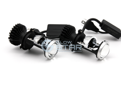 Билед модули Aozoom Mini-Led H4 мини линзы, 6000K, 12V, 35W/45W