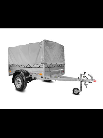 Прицеп «Спутник PRO» (1900х1200х370) оцинкованная рама, с силовым подрамником