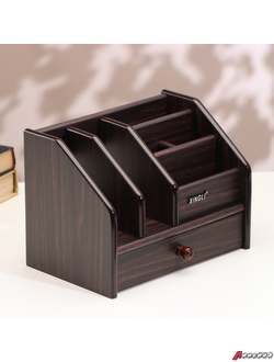 Органайзер Премьер 6 секций, ящик, дерево в полоску. 1268447