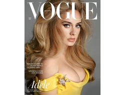 Vogue British November 2021 Adele Cover, Женские иностранные журналы в Москве, Intpressshop