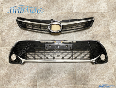 Решетка радиатора Camry 55 в стиле Exclusive 2 шт