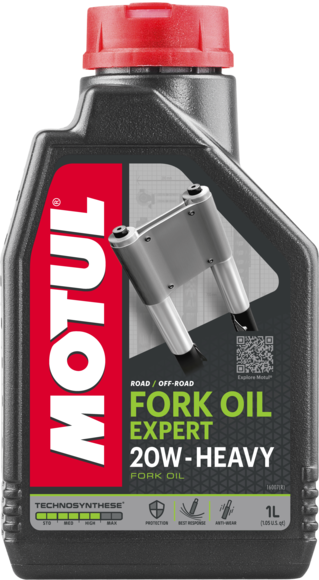 Вилочное и амортизаторное масло Motul 20W FORK OIL EXP H 20W  - 1 Л (105928)