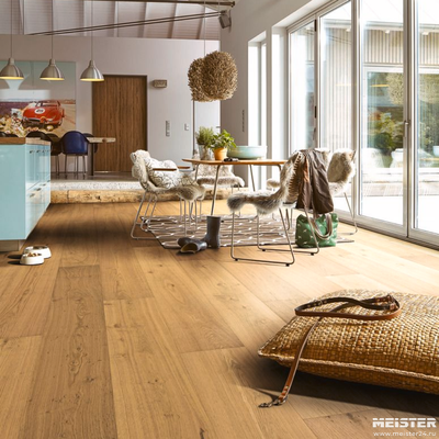 Паркетная доска Meister Дуб Лайвли 8417 HD400L