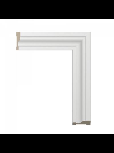 Наличник Ultrawood N 8500 i, архитектурный ЛДФ, грунт под покраску, (2200x64x15 мм)