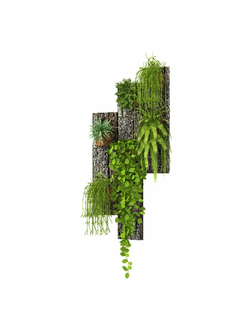 растительная стена Растения в горшках на стене Jardim Vertical