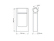 Светильник Arlight LGD-Path-Frame-Rotary-H300-6W Warm White
