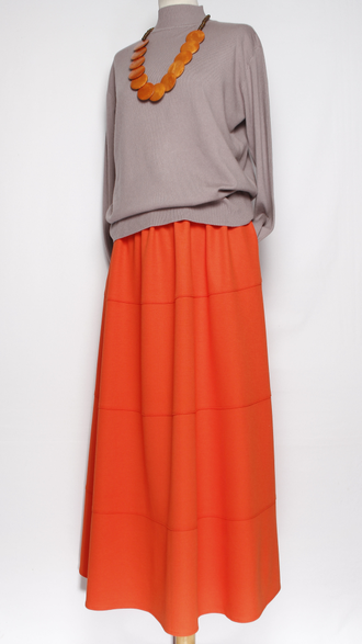 Юбка "ТРИКОТАЖ" морковная р.48,54,56,58