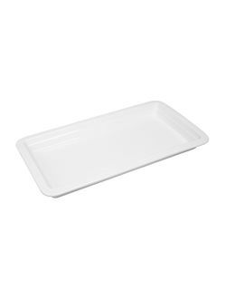 Гастроёмкость керамическая 1/3-30, 322х168х30 мм, цвет белый